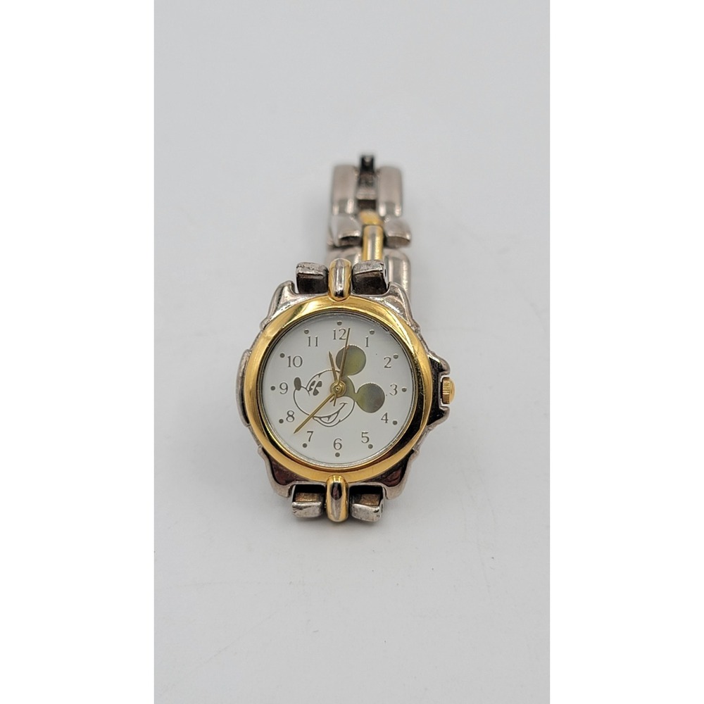 Ladies Disney  SII Mickey Mouse FZJ008 Two Tone Quartz Watch. Works
